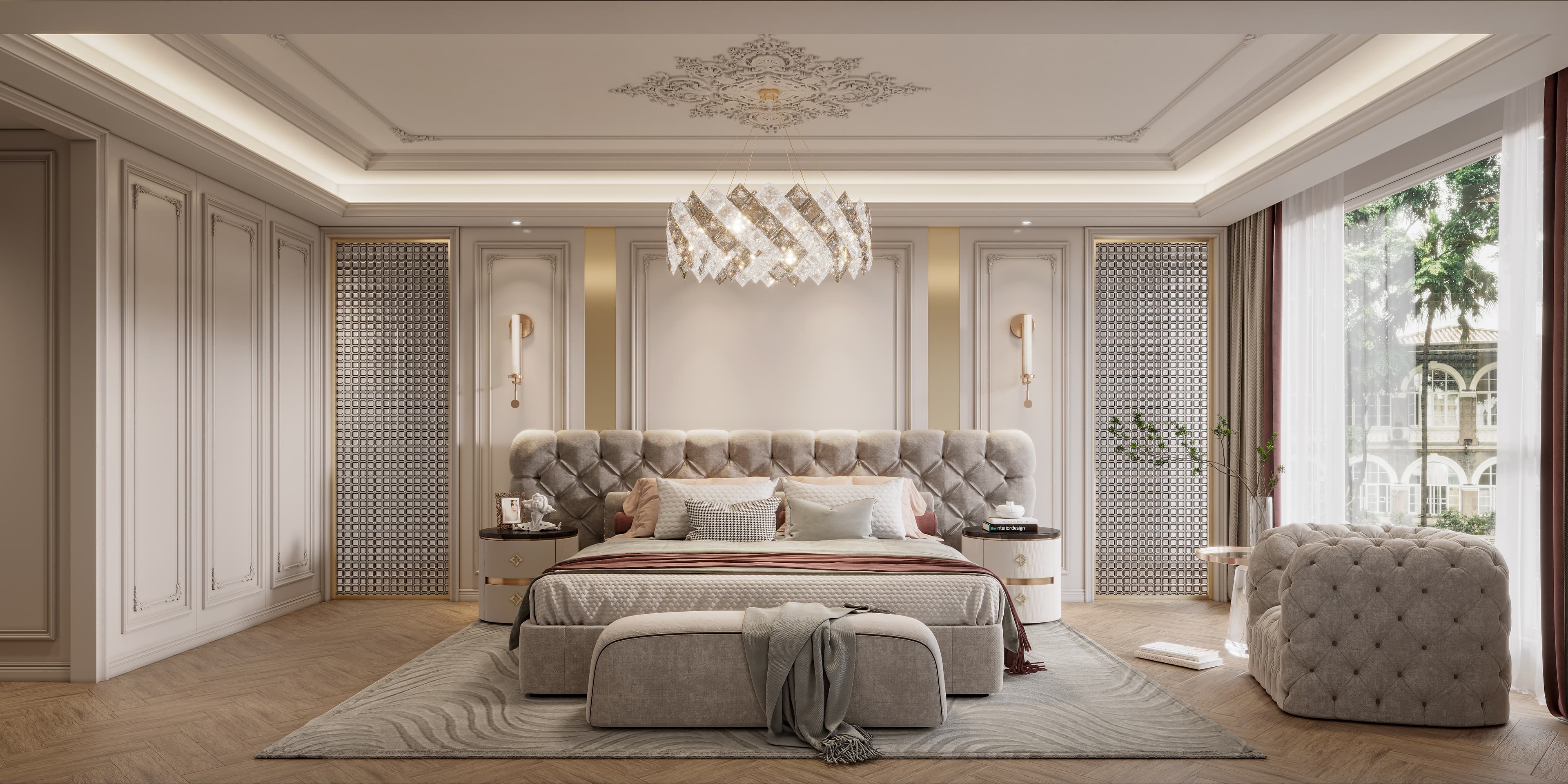 Classic bedroom
