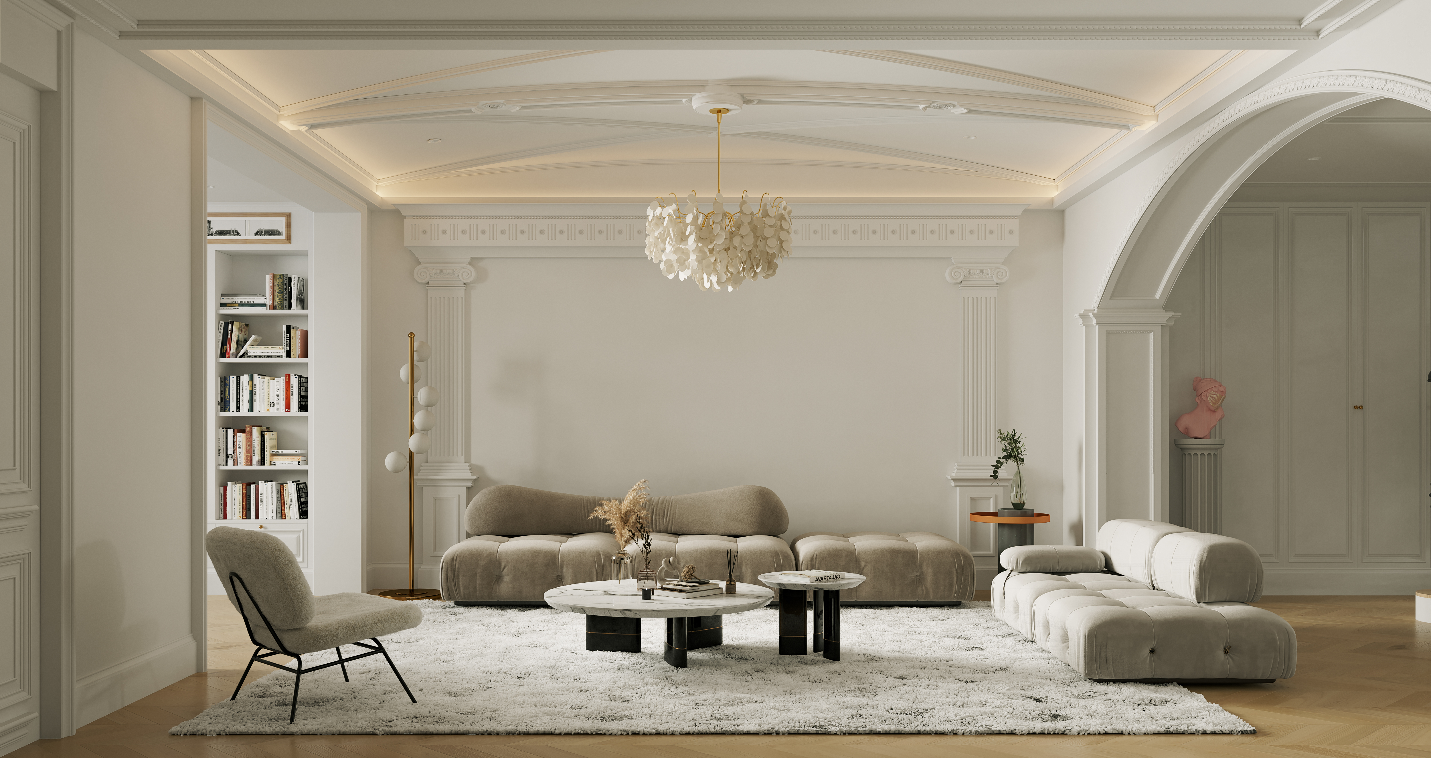 Classical living room
